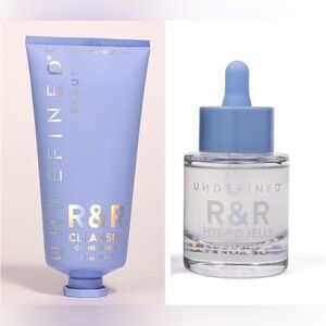 NWT UNDEFINED BEAUTY R&R 8 FL OZ CLEANSER AND 1 FL OZ HYDRO JELLY